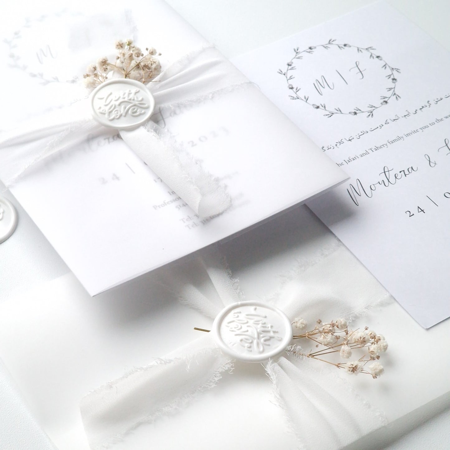 Uitnodiging wax seal