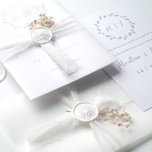 Invitation wax seal