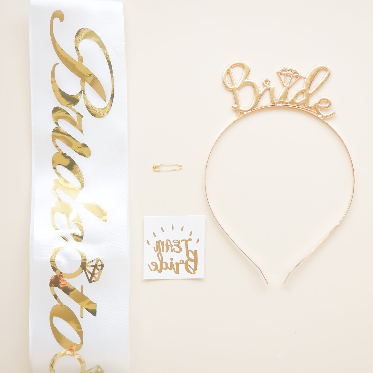 Bride to be accesoire set