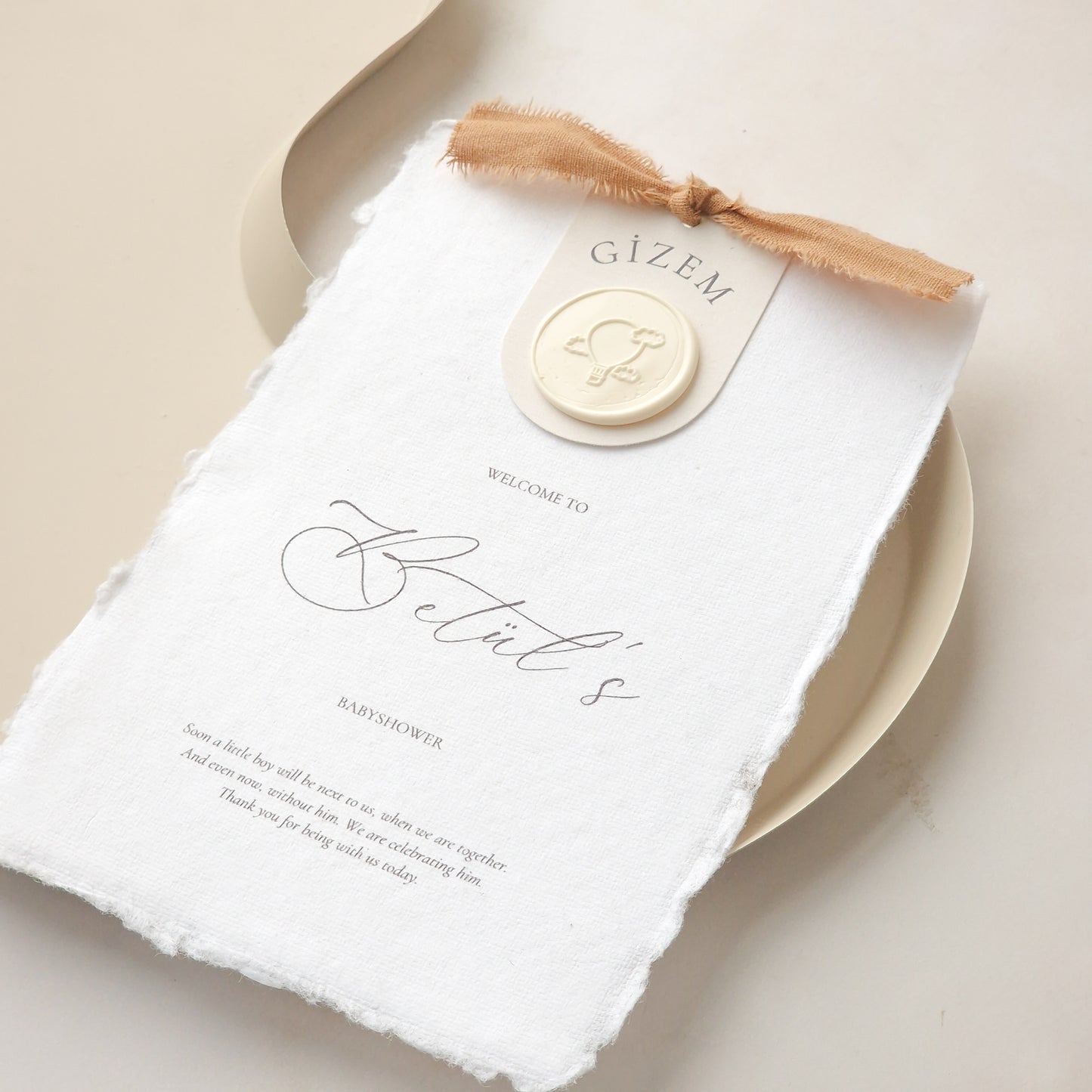 Tafelkaarten babyshower