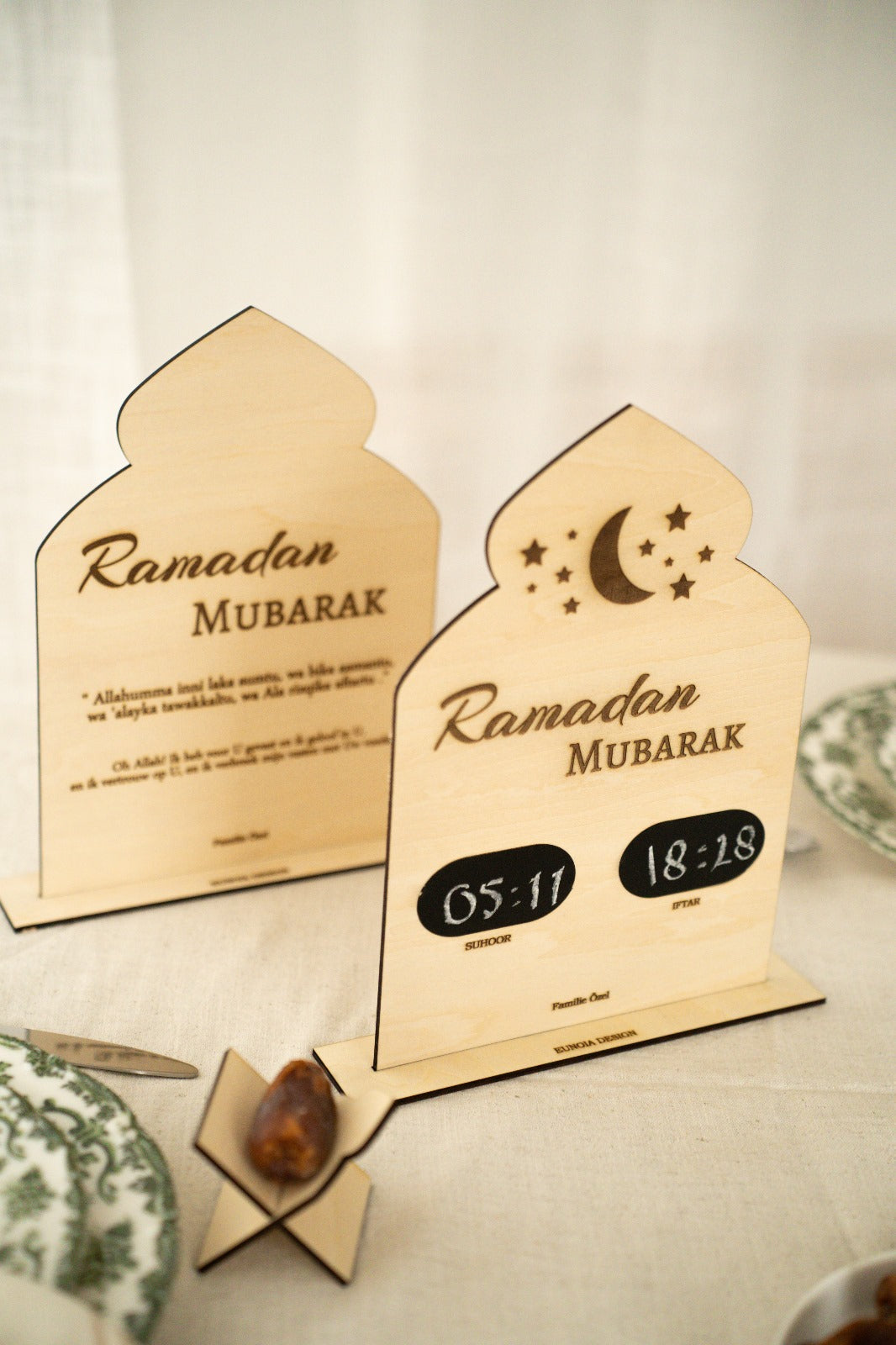 Ramadan tijd plaquete