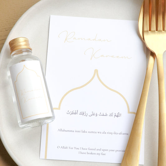 Ramadan tafelkaart