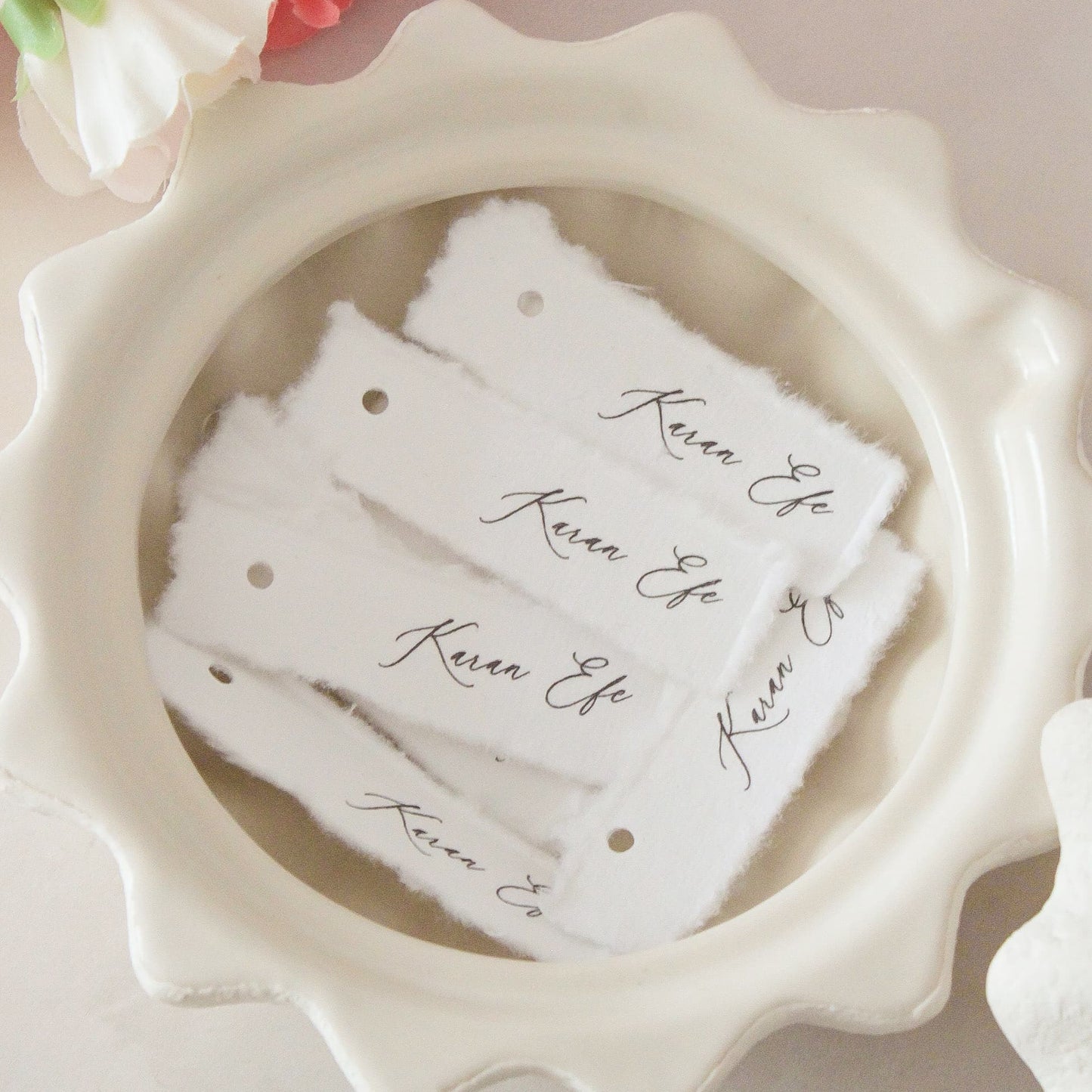 Loose name cards